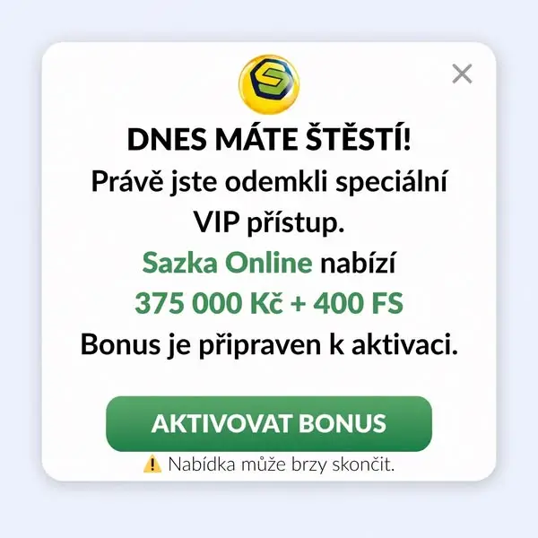 Кадр рекламы Sazka Online