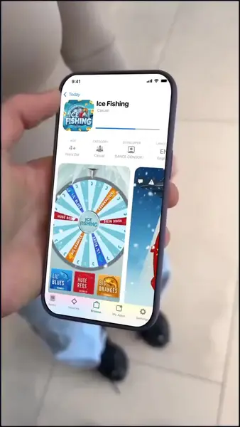 Кадр рекламы Lucky Game