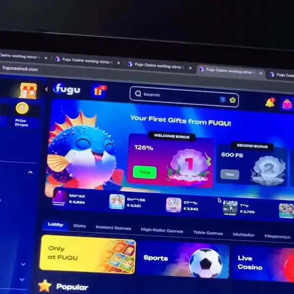 Кадр рекламы Fugu online