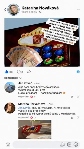 Кадр рекламы Kajot Jackpot