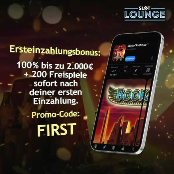 Кадр рекламы SlotLounge Deutschland