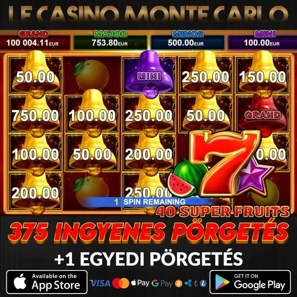 Кадр рекламы Le Casino Monte Carlo