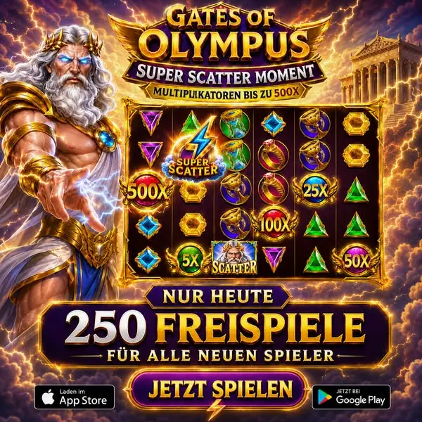 Кадр рекламы Gates of Olympus