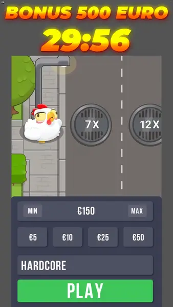 Кадр рекламы Chicken Road