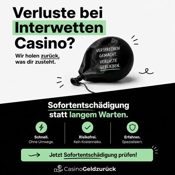 Кадр рекламы Casinogeldzurueck.at