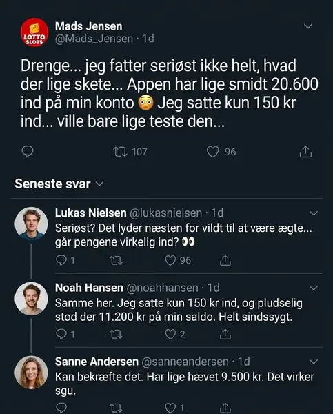 Кадр рекламы Lot Wins