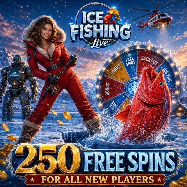 Кадр рекламы Ice Fishing