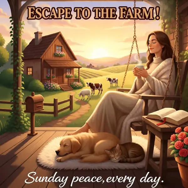 Кадр рекламы Taonga: The Island Farm
