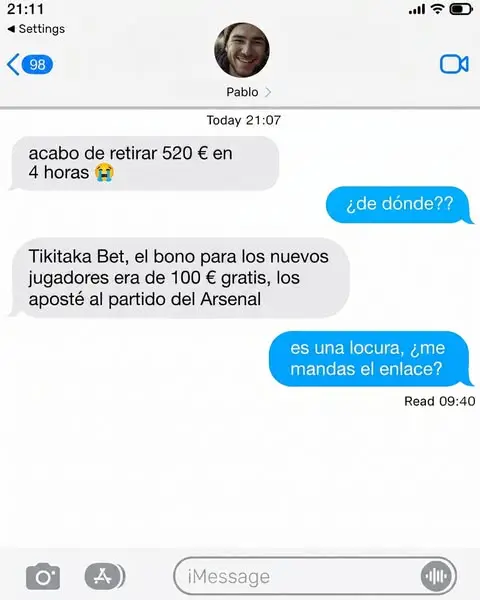 Кадр рекламы Tikitaka apuestas
