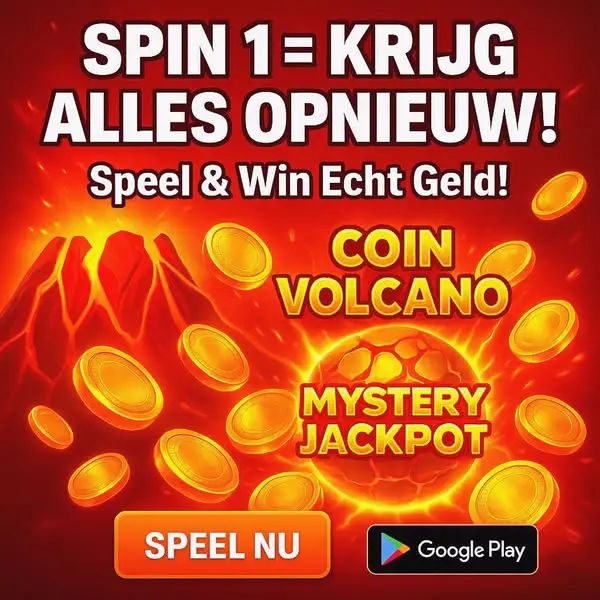 Кадр рекламы Coin Volcano Mania