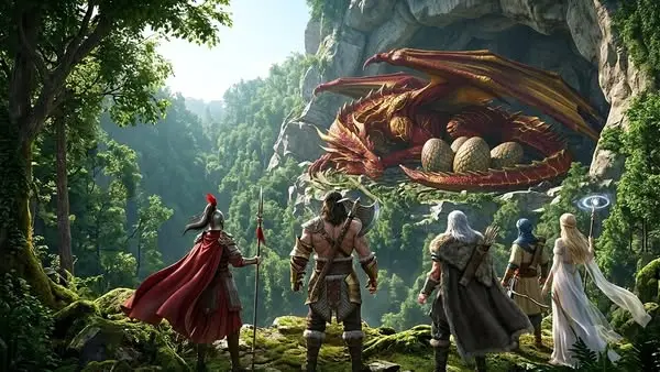Кадр рекламы THYNK Games