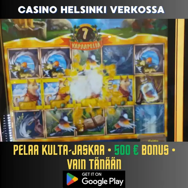 Кадр рекламы Helsinki slots