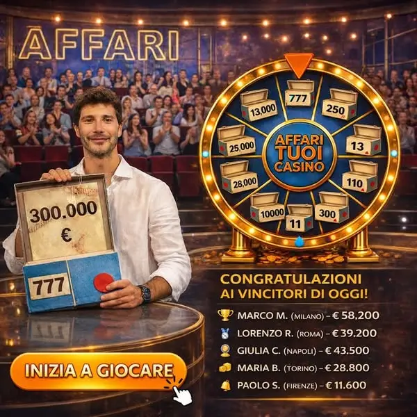 Кадр рекламы Affari Tuoi Online