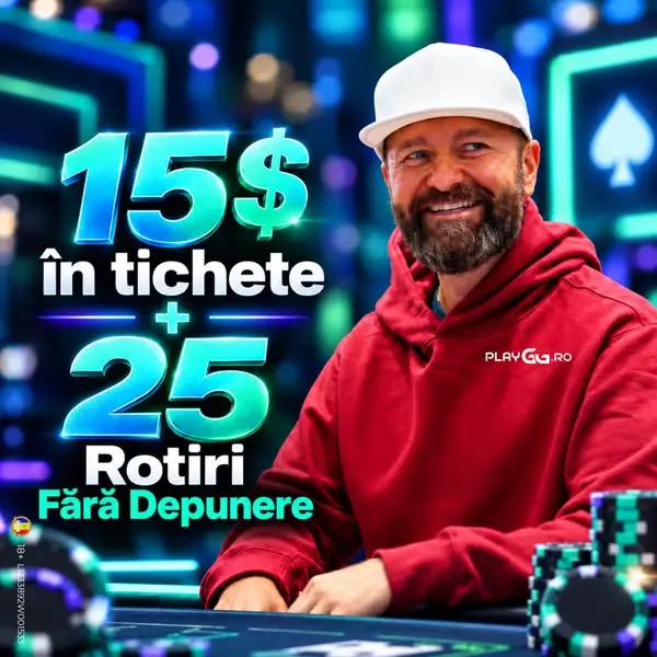 Кадр рекламы Play GG - Cel mai mare site de poker din lume