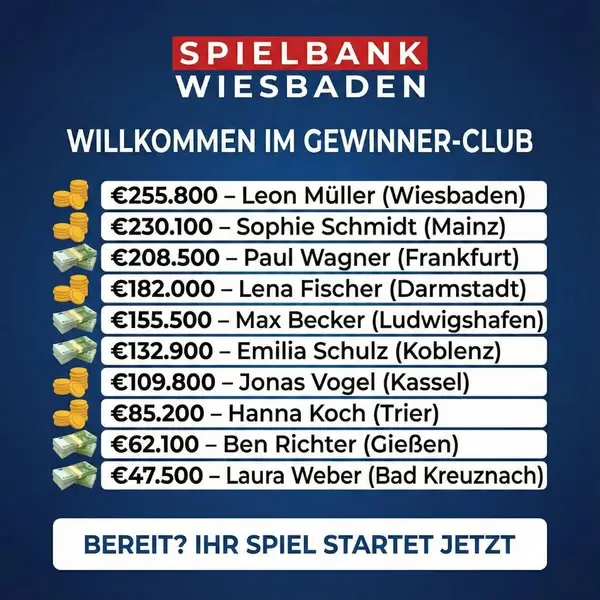 Кадр рекламы Die Spielbanken