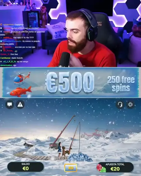 Кадр рекламы Ice Fishing
