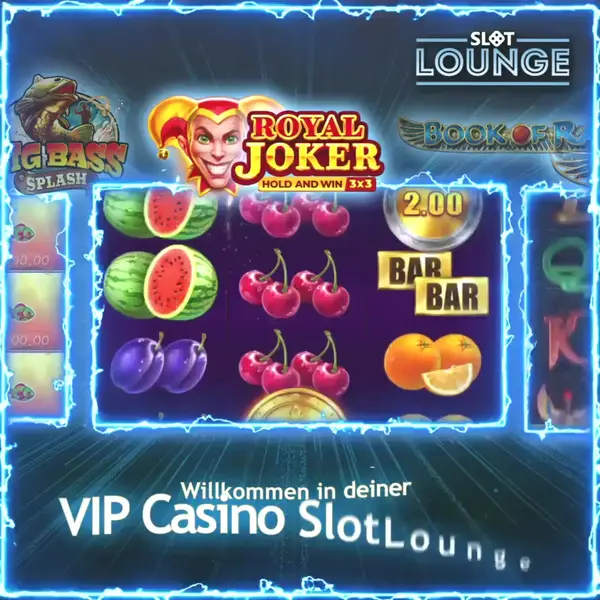 Кадр рекламы SlotLounge Deutschland