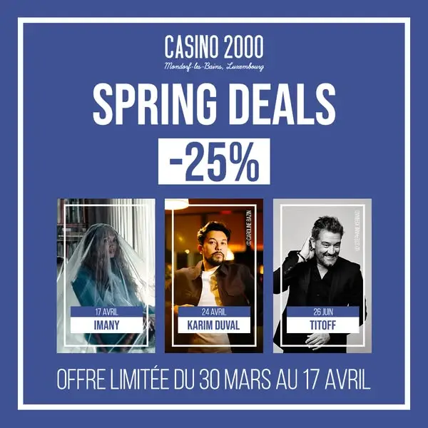Кадр рекламы Casino 2000 Mondorf-les-Bains