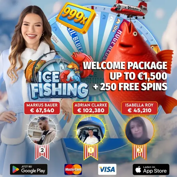 Кадр рекламы Ice Fish