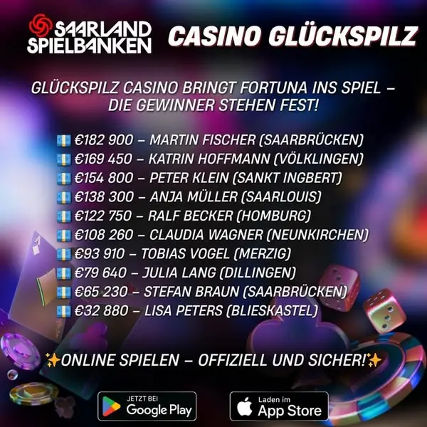 Кадр рекламы Spielbanken Deutschland.com
