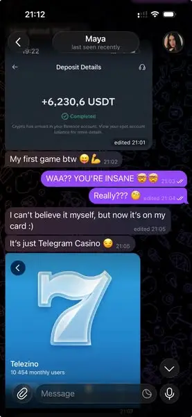 Кадр рекламы TG Play