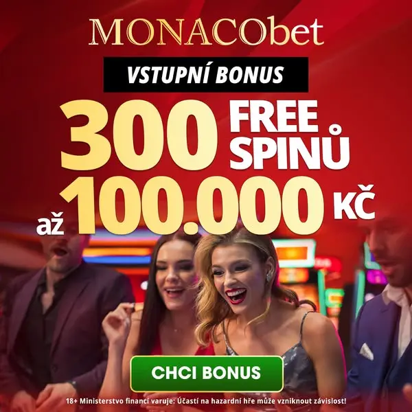 Кадр рекламы MonacoBet - online kasino CZ