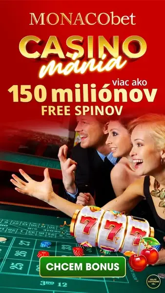 Кадр рекламы MonacoBet - online kasíno SK