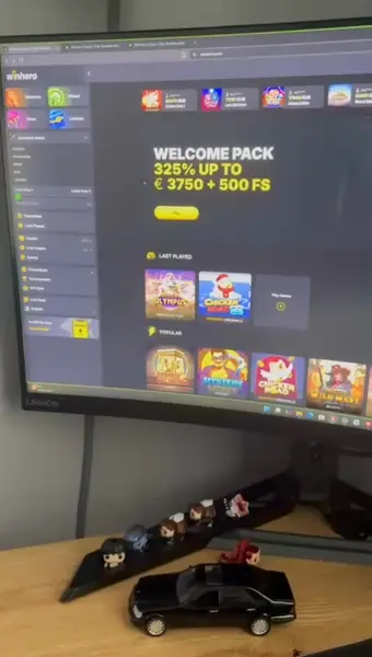 Кадр рекламы WinHero Duch casino