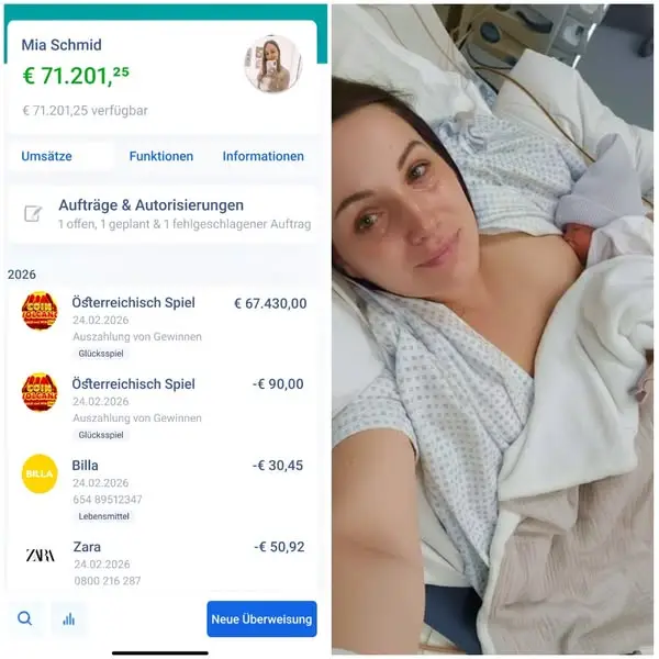 Кадр рекламы Mia Schmid