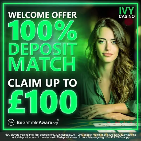Кадр рекламы Ivy Casino