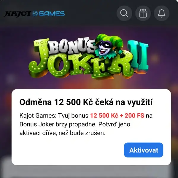 Кадр рекламы Kajot Česko