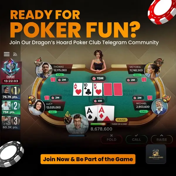 Кадр рекламы Dragon's Hoard Poker