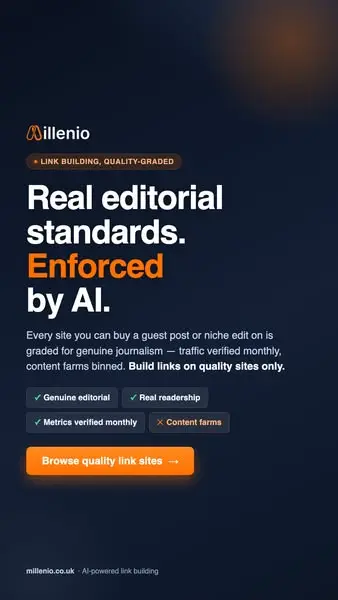 Кадр рекламы Millenio