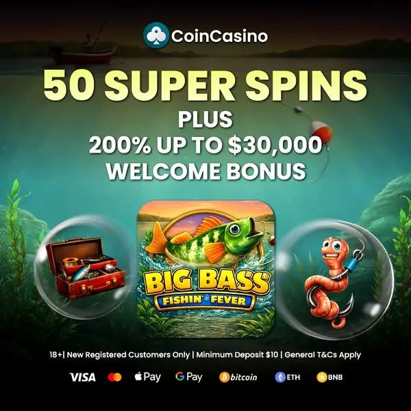 Кадр рекламы CoinCasino Pro