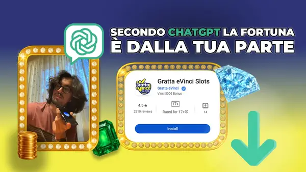 Кадр рекламы Gratta Evinci Slots