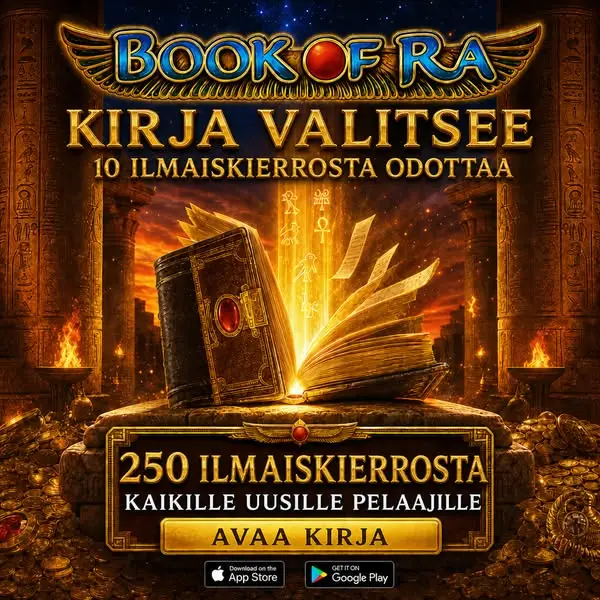 Кадр рекламы Book of Ra
