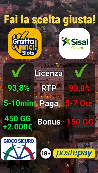 Кадр рекламы Gratta e Vinci Slots