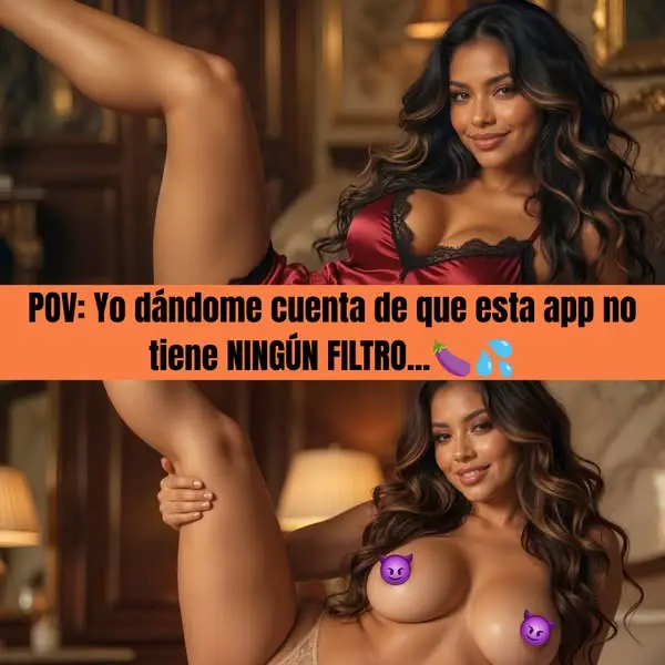Кадр рекламы AI Hot Babes