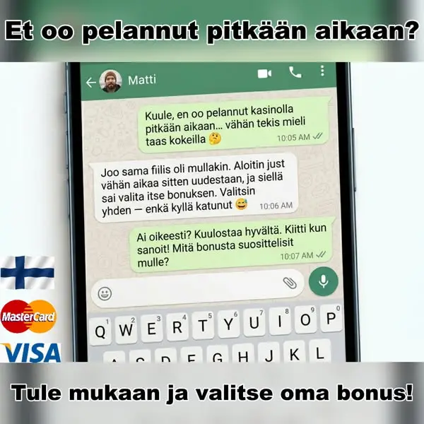 Кадр рекламы Suomi Pelit