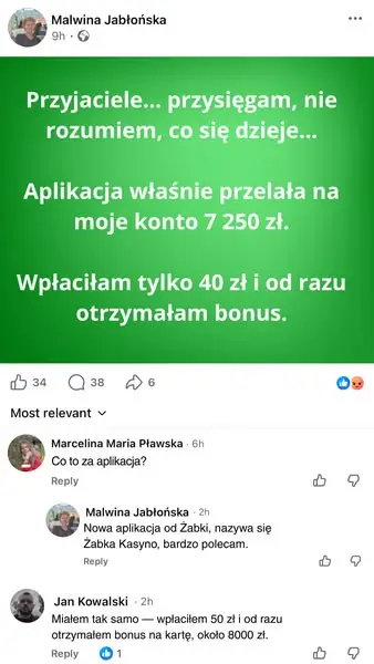 Кадр рекламы Zappk Slots