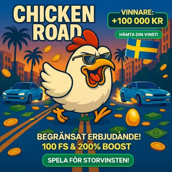 Кадр рекламы Chicken Road
