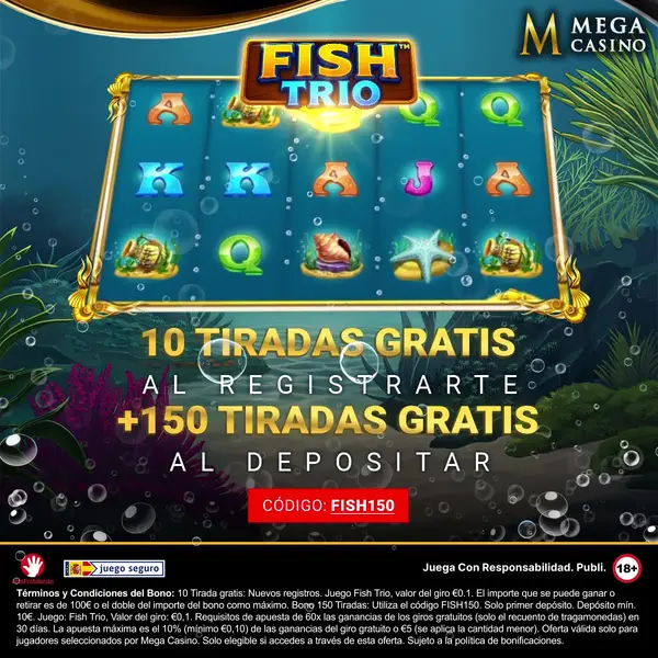 Кадр рекламы Mega Casino España