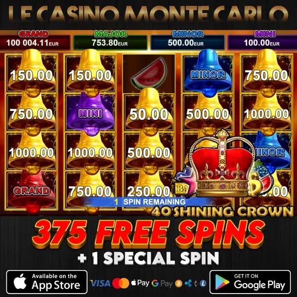 Кадр рекламы Le Casino Monte Carlo