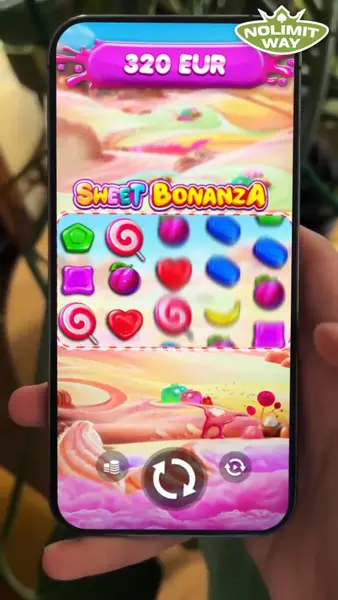 Кадр рекламы Sweet Bonanza1