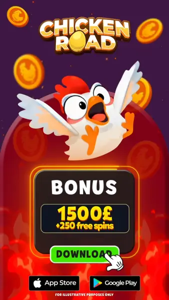 Кадр рекламы ChickenRoad 2 App