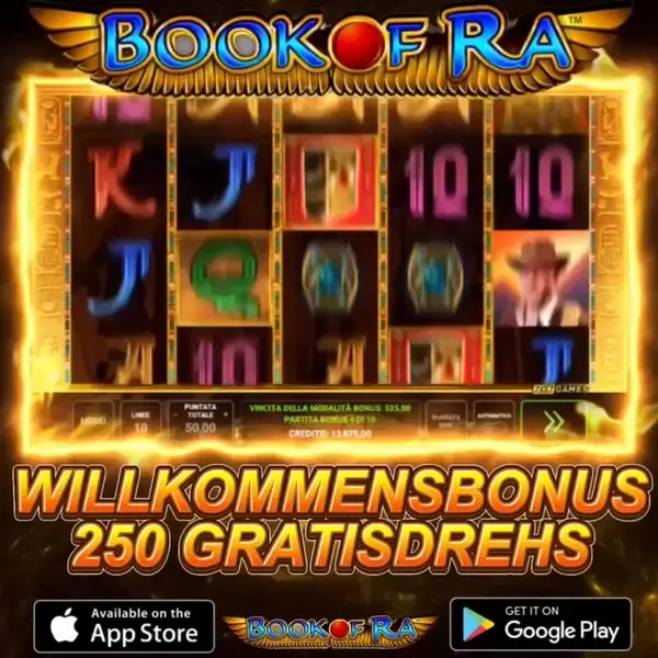 Кадр рекламы Book of Ra online