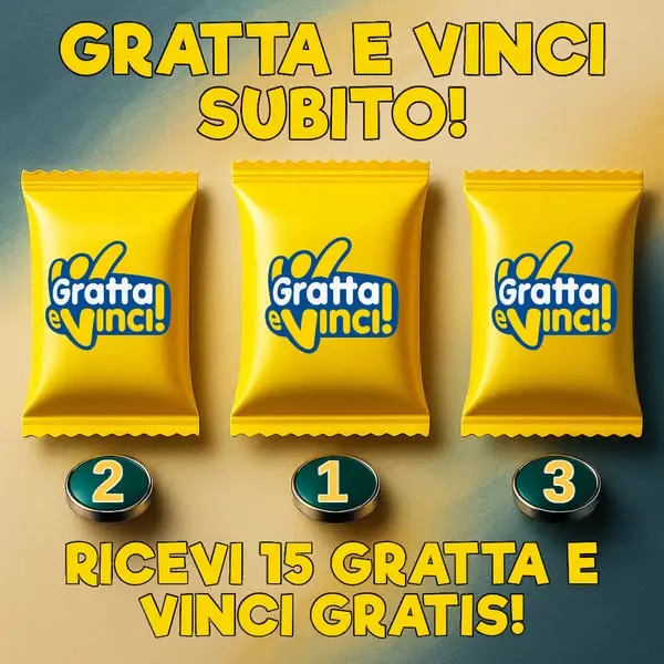 Кадр рекламы Online Gratta e Vinci