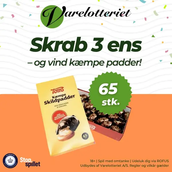 Кадр рекламы Varelotteriet A/S
