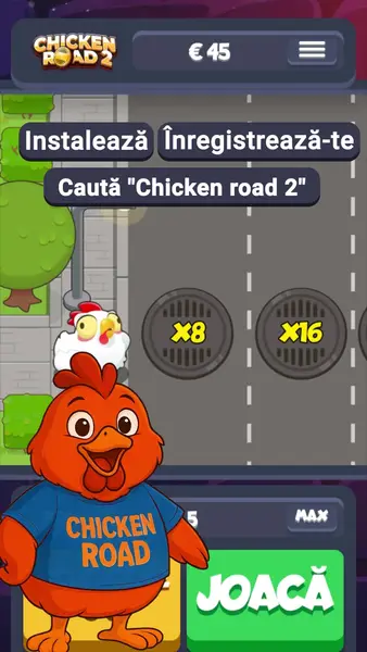 Кадр рекламы Chicken Road