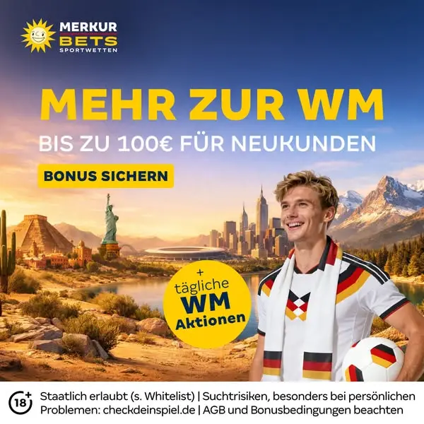 Кадр рекламы Merkur Bets Deutschland